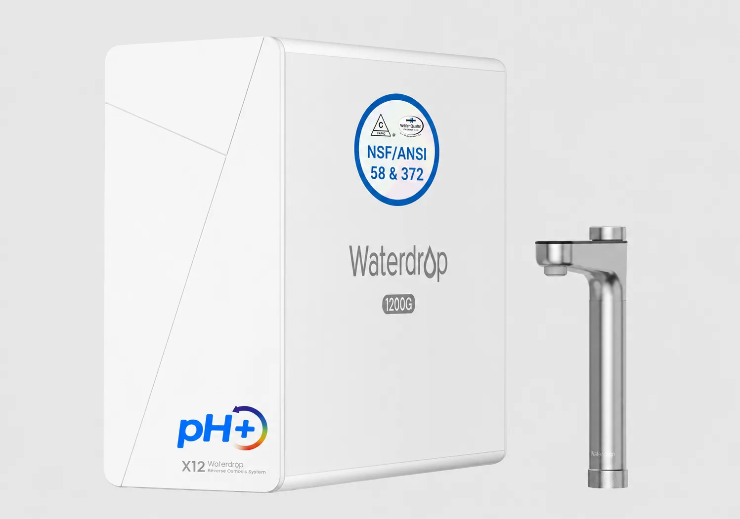 Waterdrop X12 — system filtracji wody z baterią Smart