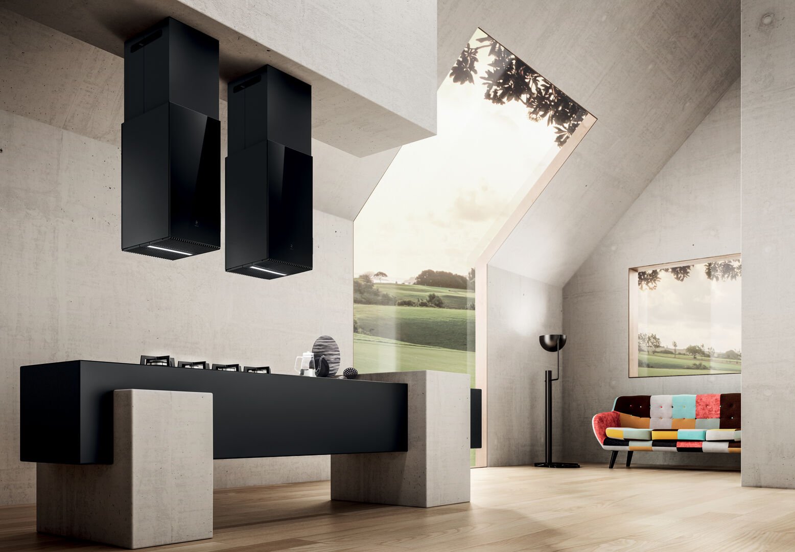 Perfekt AGD - ELICA HAIKU ISLAND BL/A/180